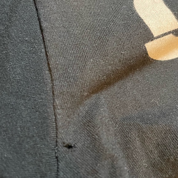 Meta Threads black gaming tee w/ white CLUTCH & MLG graphics unisex sz M - Picture 8 of 8